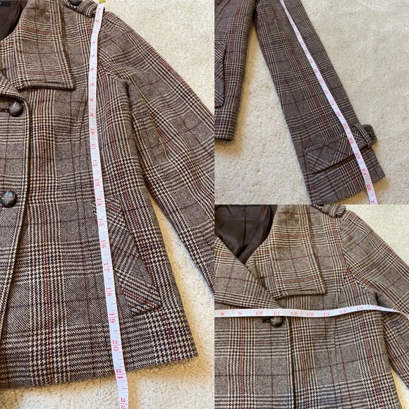 Vintage Chloe Style Military Wool Jacket Small - Picture 10 of 13